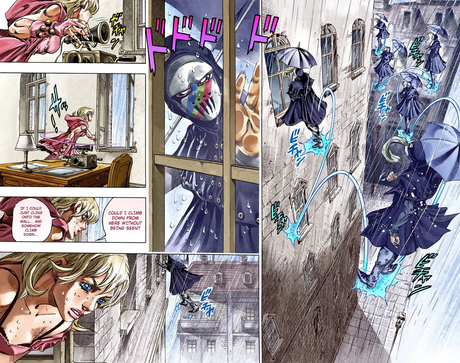 JoJo's Bizarre Adventure Steel Ball Run Colored Manga, chapter 37, page 8