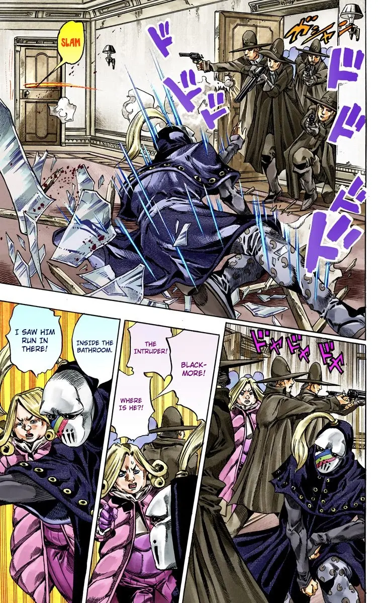 JoJo's Bizarre Adventure Steel Ball Run Colored Manga, chapter 37, page 12