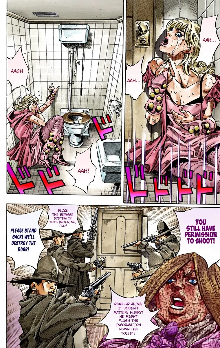 JoJo's Bizarre Adventure Steel Ball Run Colored Manga, chapter 37, page 13