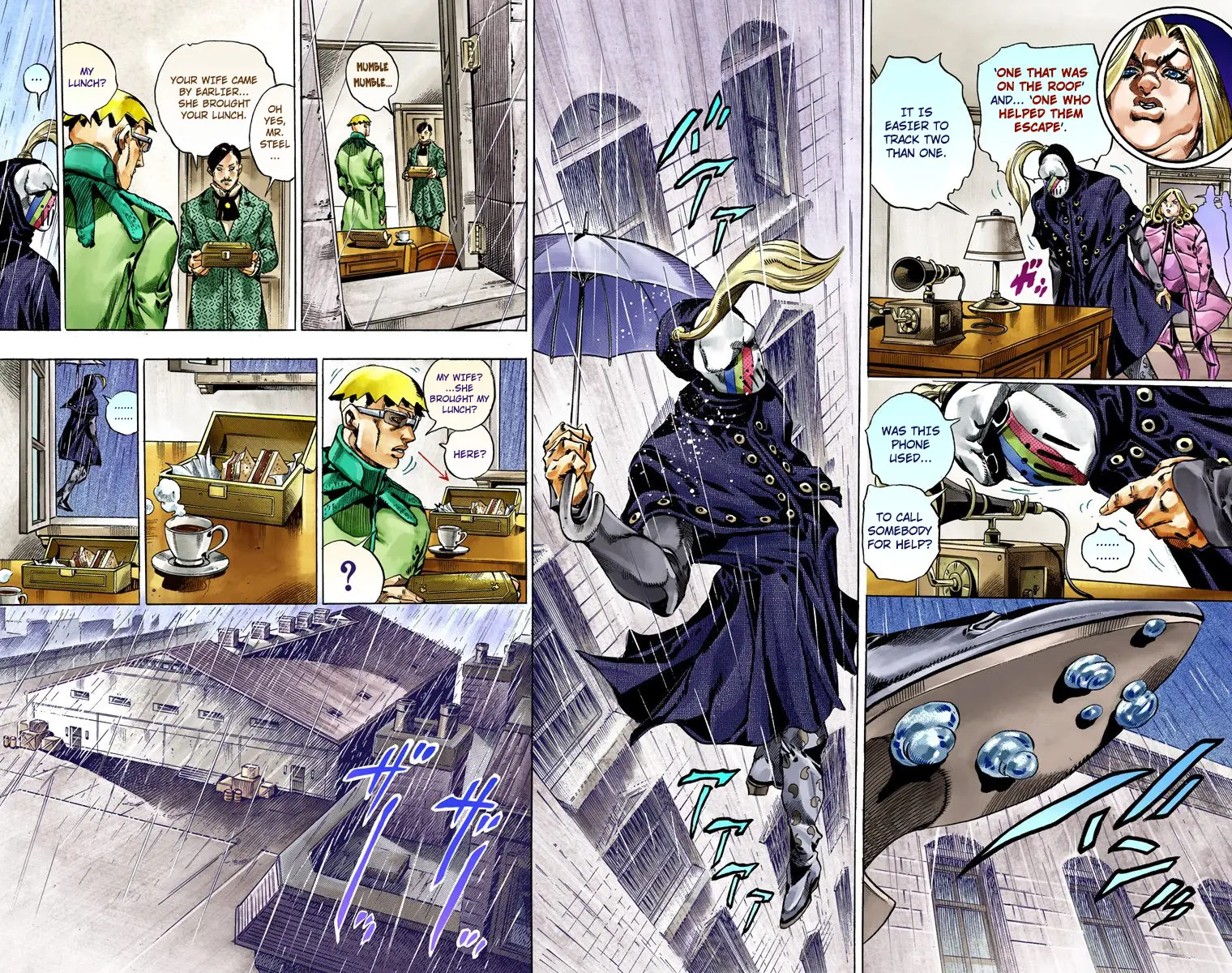 JoJo's Bizarre Adventure Steel Ball Run Colored Manga, chapter 37, page 18