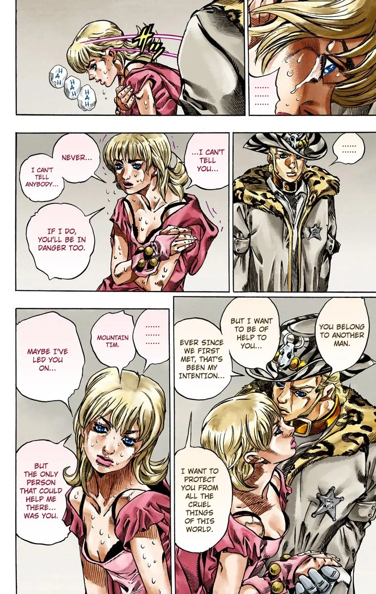 JoJo's Bizarre Adventure Steel Ball Run Colored Manga, chapter 37, page 21
