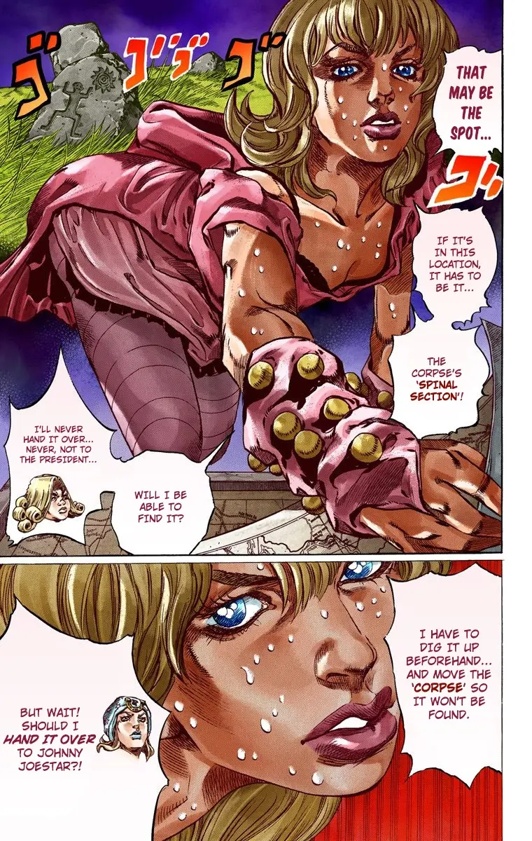 JoJo's Bizarre Adventure Steel Ball Run Colored Manga, chapter 37, page 26