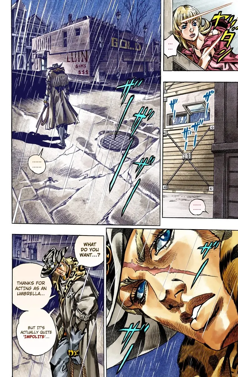 JoJo's Bizarre Adventure Steel Ball Run Colored Manga, chapter 37, page 27
