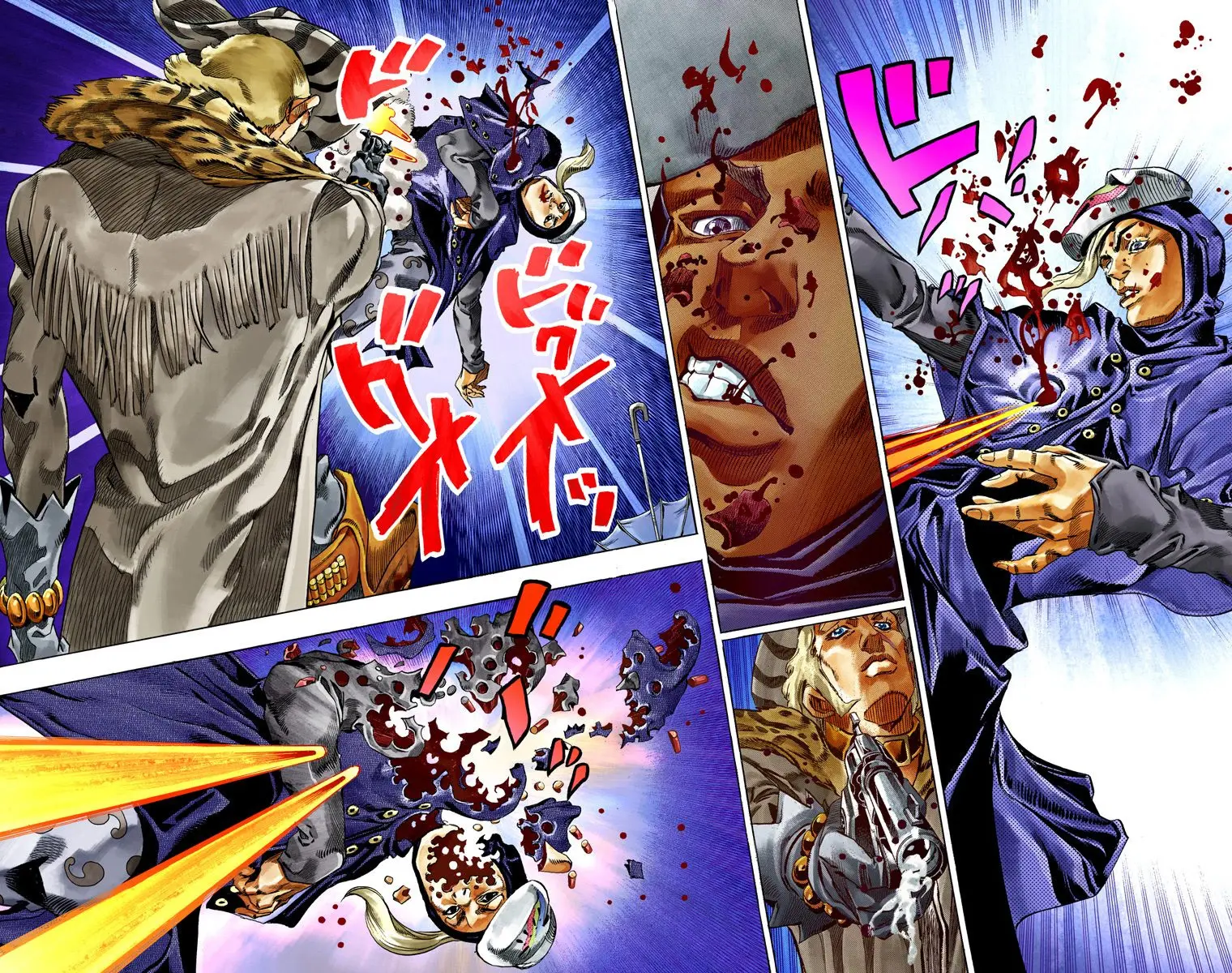 JoJo's Bizarre Adventure Steel Ball Run Colored Manga, chapter 37, page 30