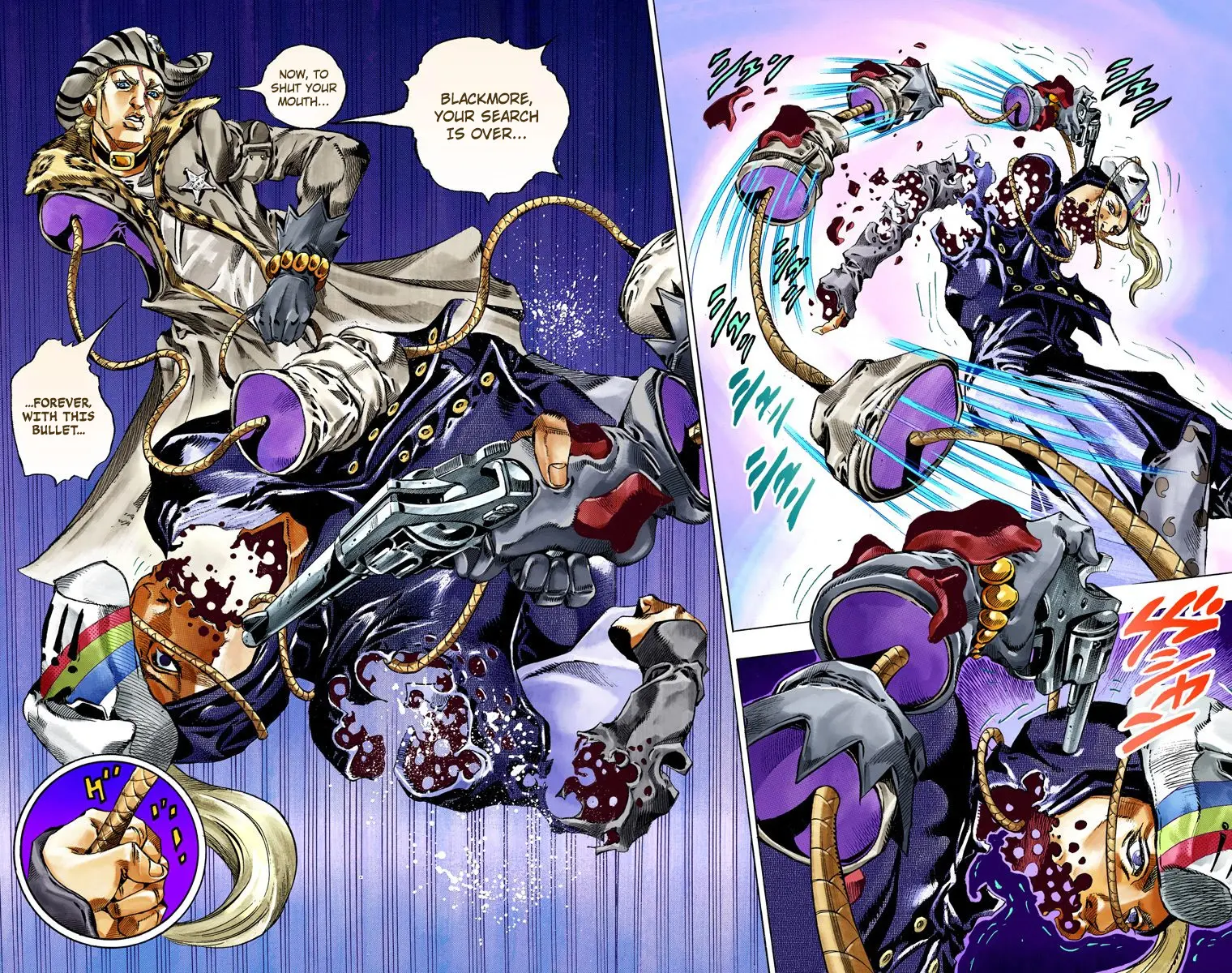 JoJo's Bizarre Adventure Steel Ball Run Colored Manga, chapter 37, page 33