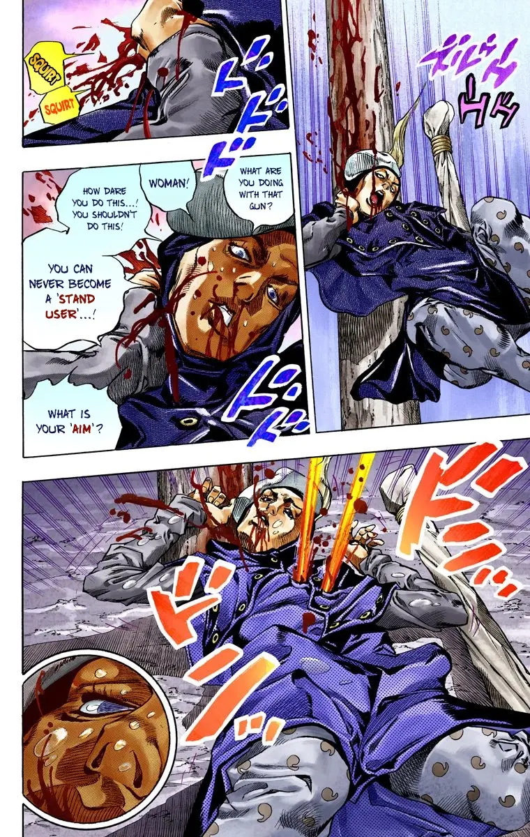 JoJo's Bizarre Adventure Steel Ball Run Colored Manga, chapter 38, page 14