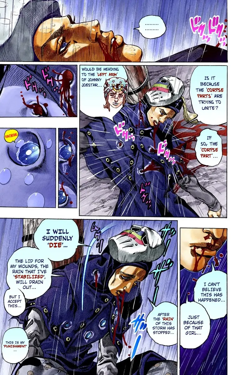 JoJo's Bizarre Adventure Steel Ball Run Colored Manga, chapter 38, page 17