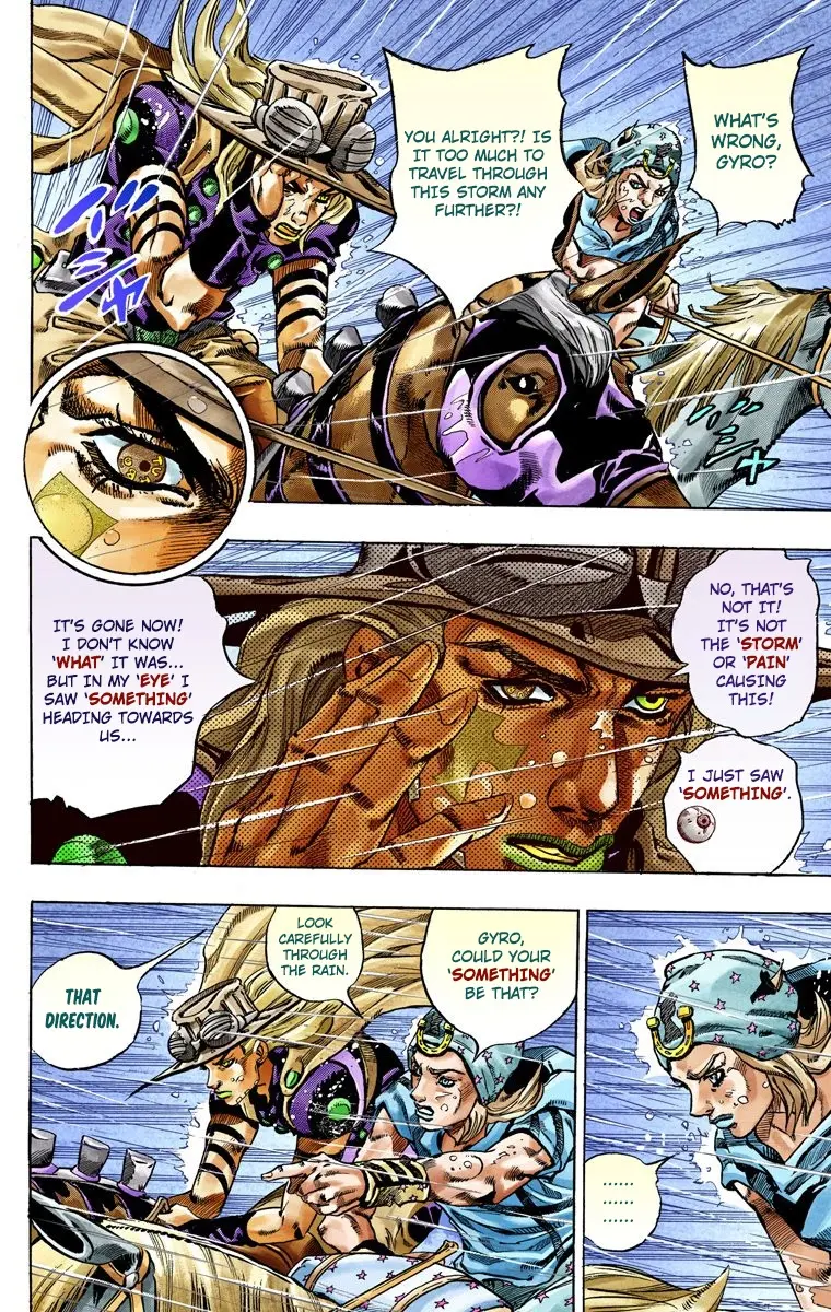 JoJo's Bizarre Adventure Steel Ball Run Colored Manga, chapter 38, page 19