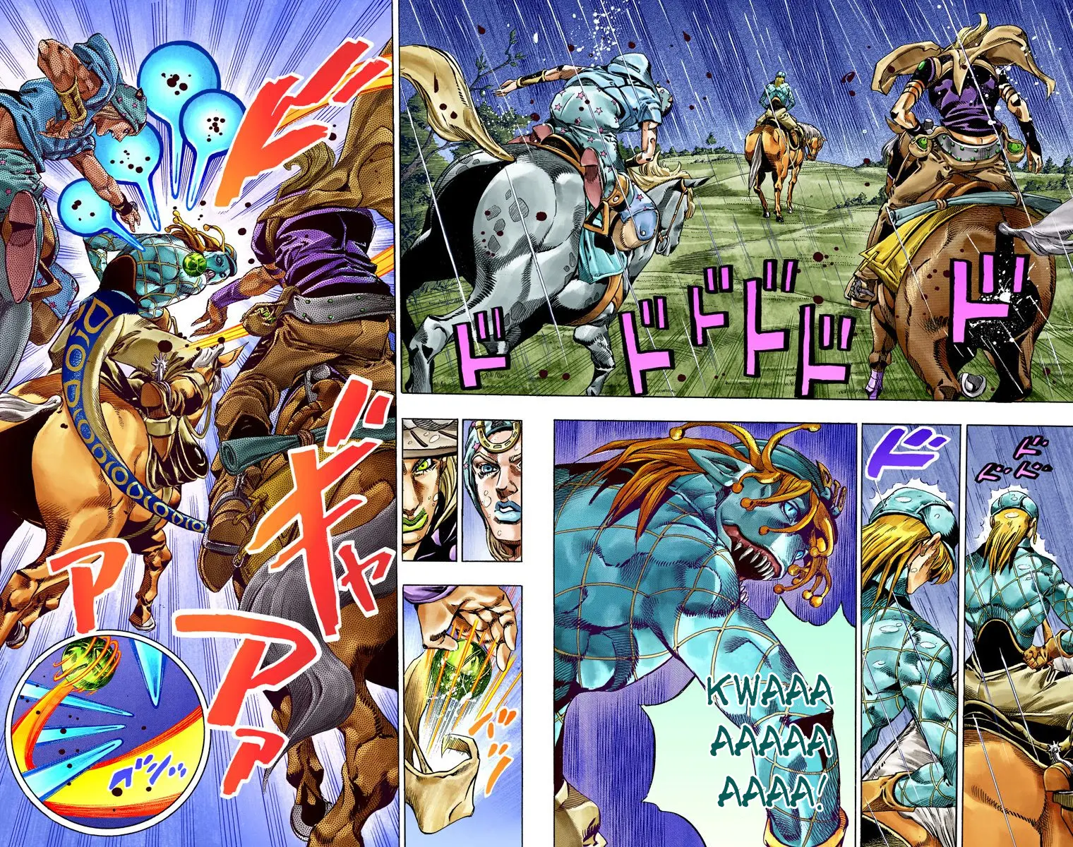 JoJo's Bizarre Adventure Steel Ball Run Colored Manga, chapter 38, page 24