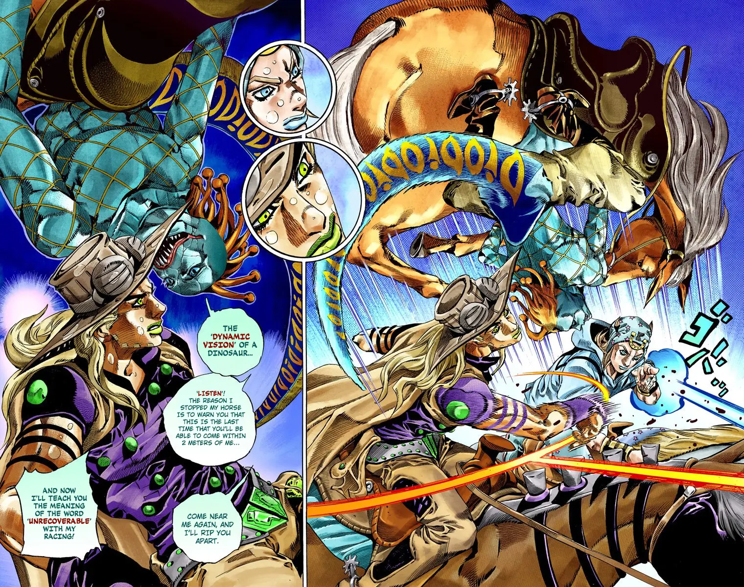 JoJo's Bizarre Adventure Steel Ball Run Colored Manga, chapter 38, page 25