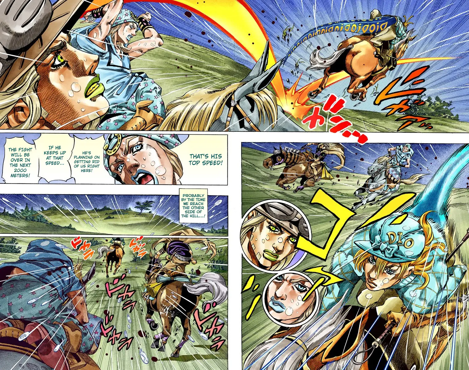JoJo's Bizarre Adventure Steel Ball Run Colored Manga, chapter 38, page 26