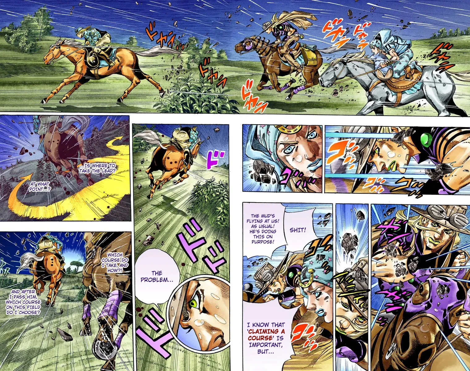 JoJo's Bizarre Adventure Steel Ball Run Colored Manga, chapter 38, page 27