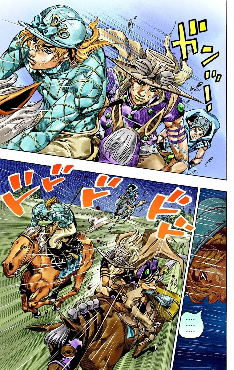 JoJo's Bizarre Adventure Steel Ball Run Colored Manga, chapter 38, page 31