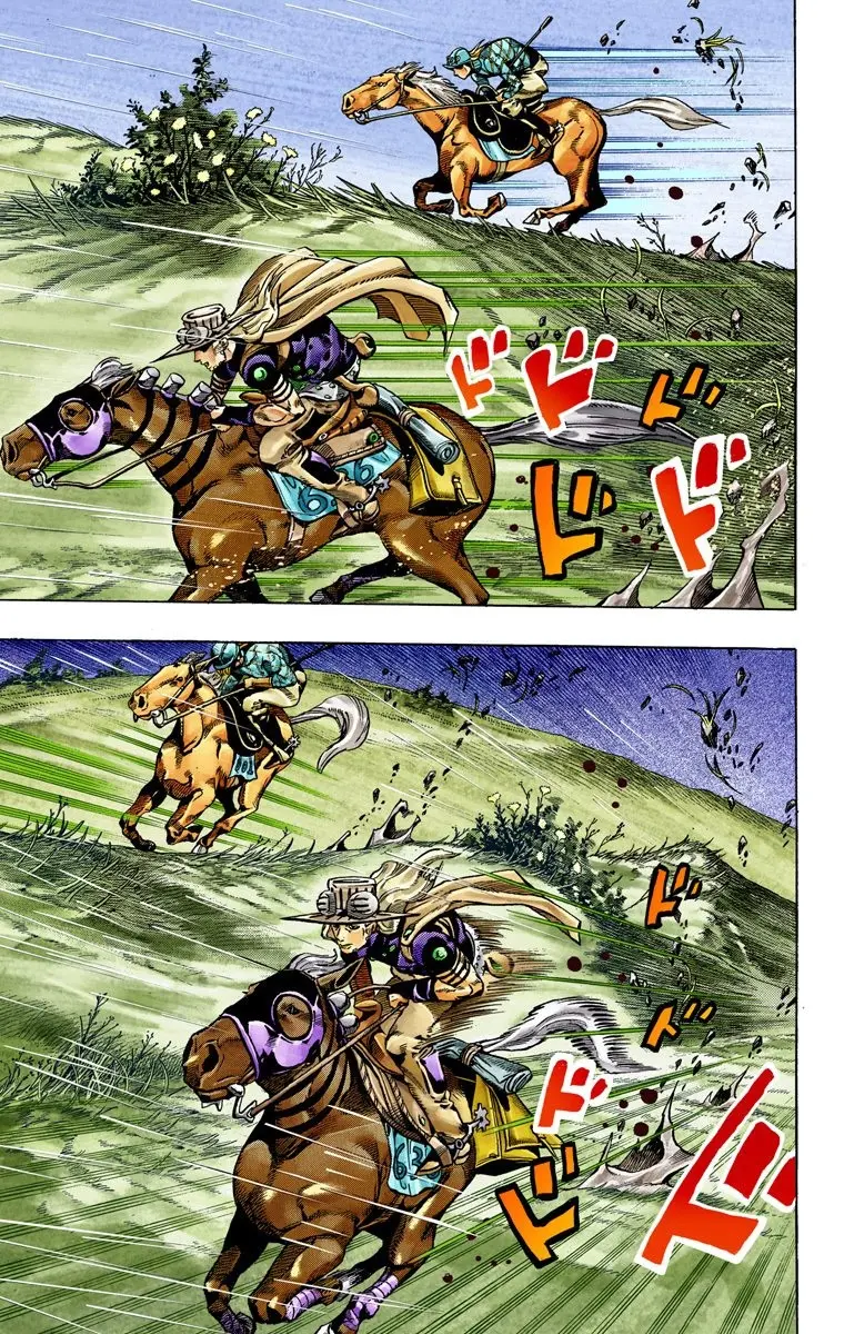 JoJo's Bizarre Adventure Steel Ball Run Colored Manga, chapter 38, page 36