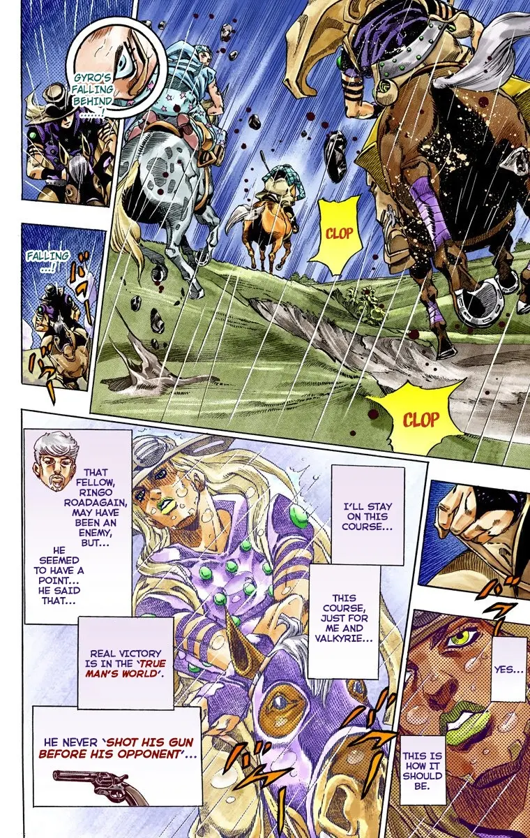 JoJo's Bizarre Adventure Steel Ball Run Colored Manga, chapter 38, page 38