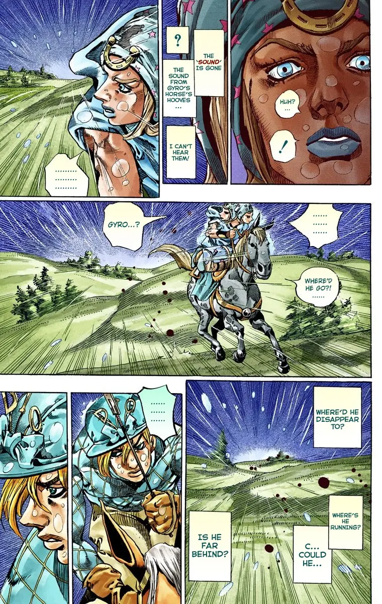 JoJo's Bizarre Adventure Steel Ball Run Colored Manga, chapter 38, page 41