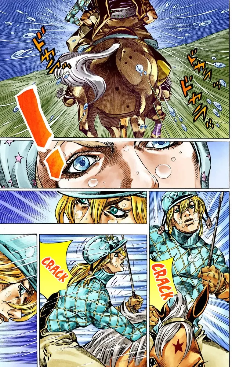 JoJo's Bizarre Adventure Steel Ball Run Colored Manga, chapter 38, page 43