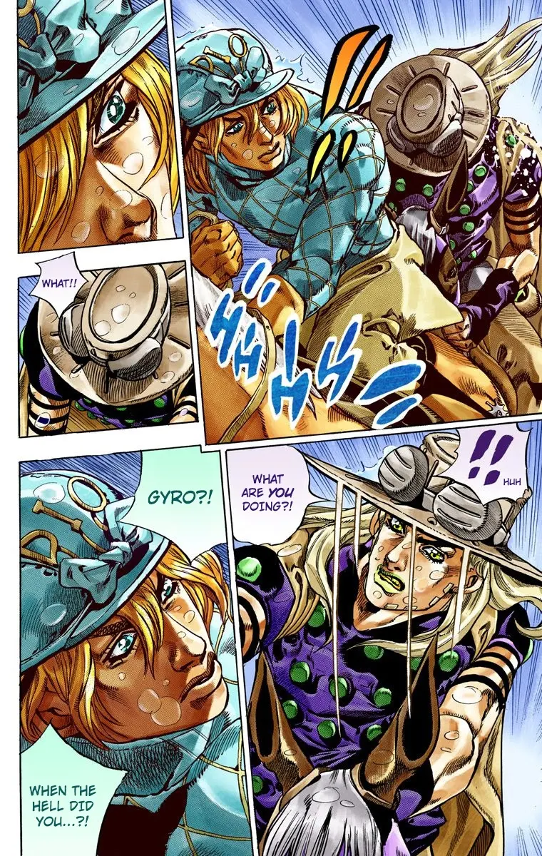 JoJo's Bizarre Adventure Steel Ball Run Colored Manga, chapter 38, page 45