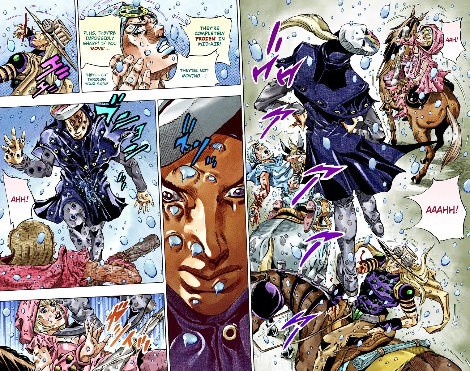 JoJo's Bizarre Adventure Steel Ball Run Colored Manga, chapter 39, page 33