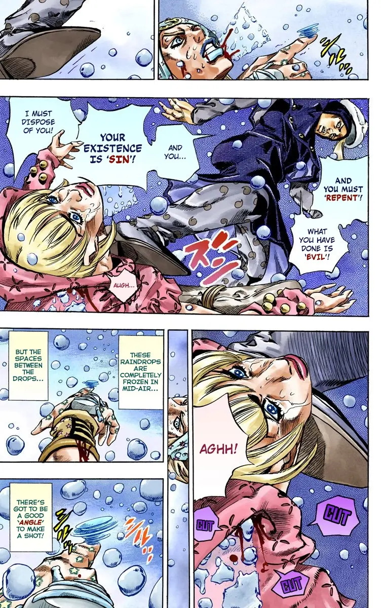 JoJo's Bizarre Adventure Steel Ball Run Colored Manga, chapter 39, page 35