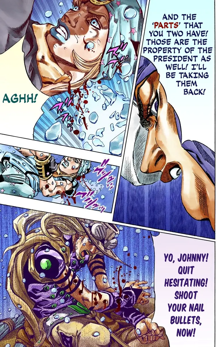 JoJo's Bizarre Adventure Steel Ball Run Colored Manga, chapter 39, page 37