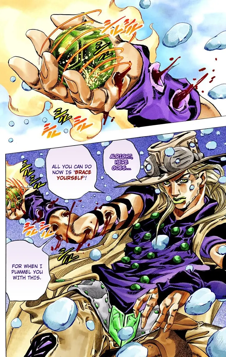 JoJo's Bizarre Adventure Steel Ball Run Colored Manga, chapter 39, page 39
