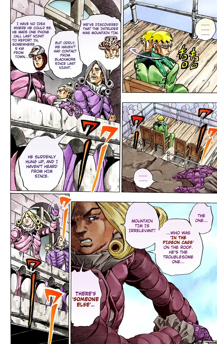 JoJo's Bizarre Adventure Steel Ball Run Colored Manga, chapter 40, page 6