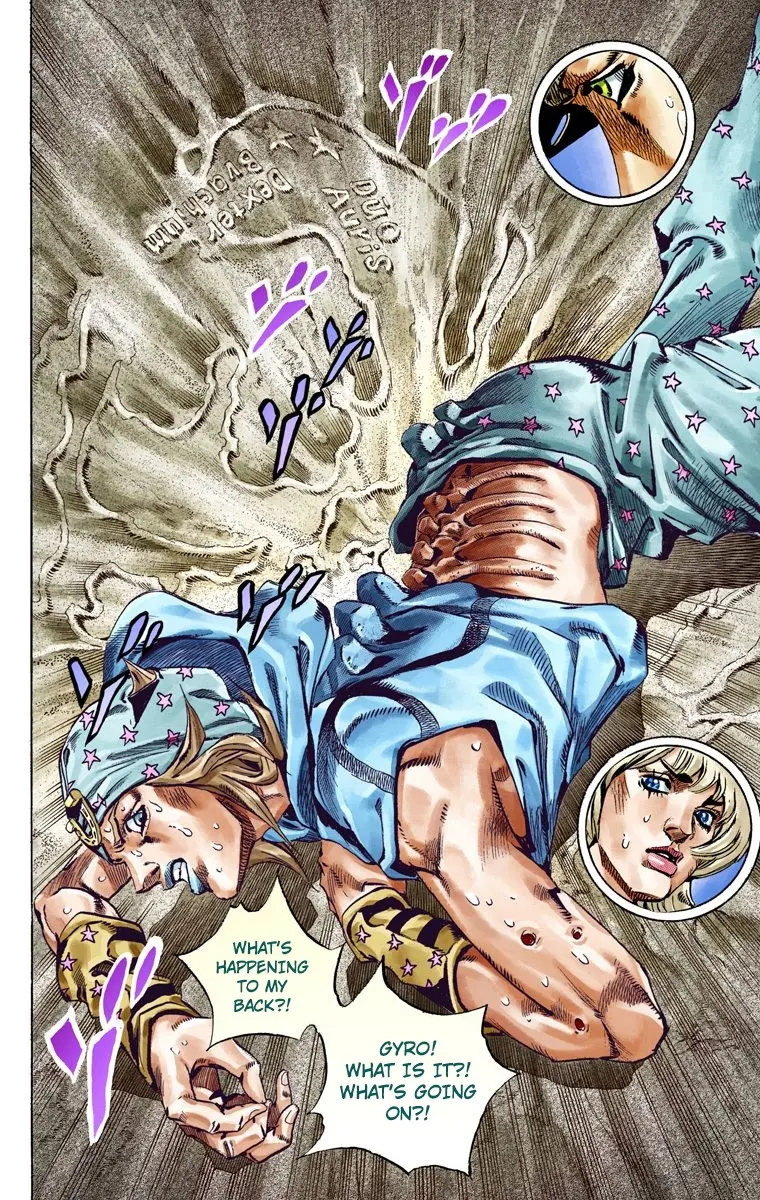 JoJo's Bizarre Adventure Steel Ball Run Colored Manga, chapter 40, page 17
