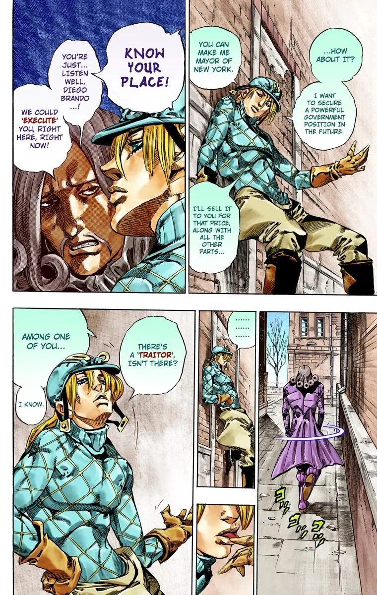 JoJo's Bizarre Adventure Steel Ball Run Colored Manga, chapter 40, page 40