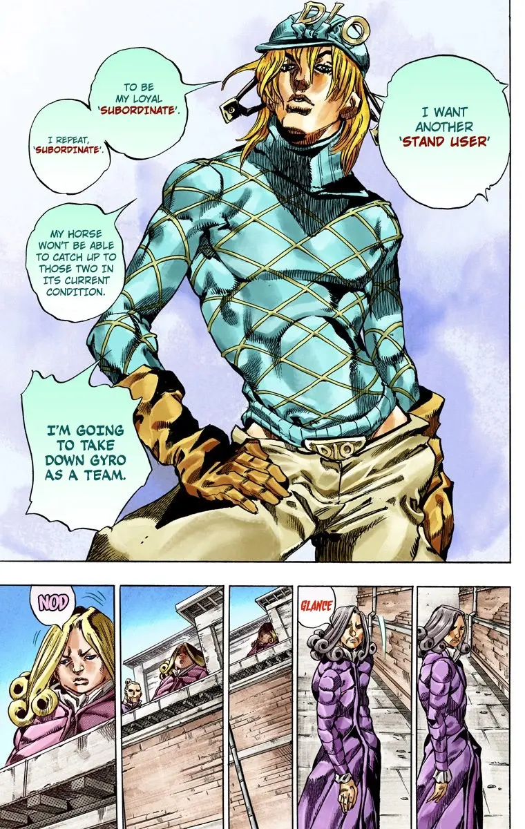 JoJo's Bizarre Adventure Steel Ball Run Colored Manga, chapter 40, page 45
