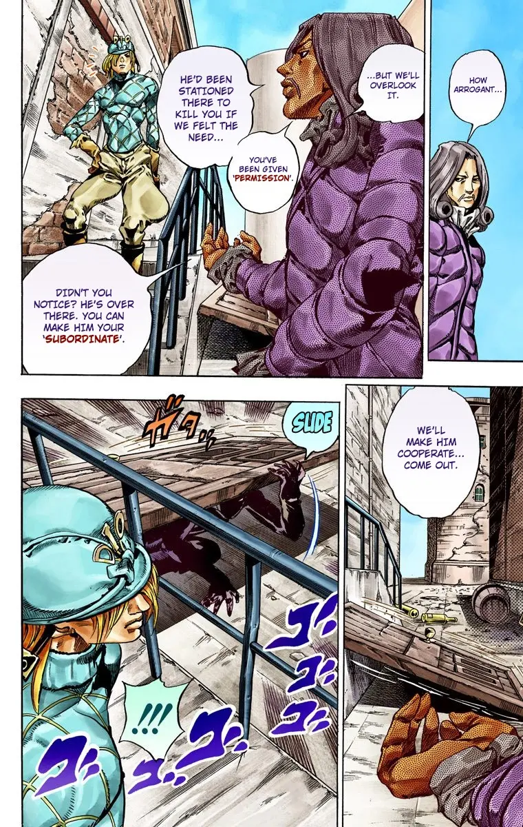 JoJo's Bizarre Adventure Steel Ball Run Colored Manga, chapter 40, page 46