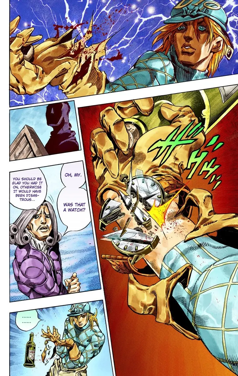 JoJo's Bizarre Adventure Steel Ball Run Colored Manga, chapter 40, page 55