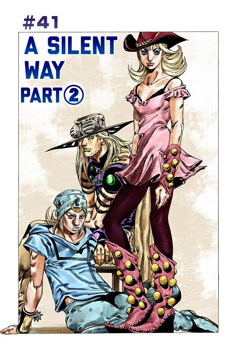 JoJo's Bizarre Adventure Steel Ball Run Colored Manga, chapter 41, page 2