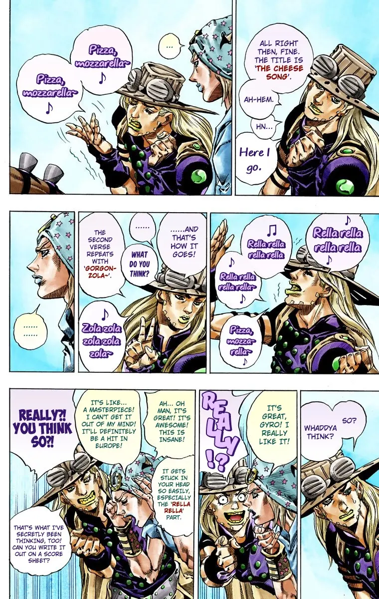 JoJo's Bizarre Adventure Steel Ball Run Colored Manga, chapter 41, page 6