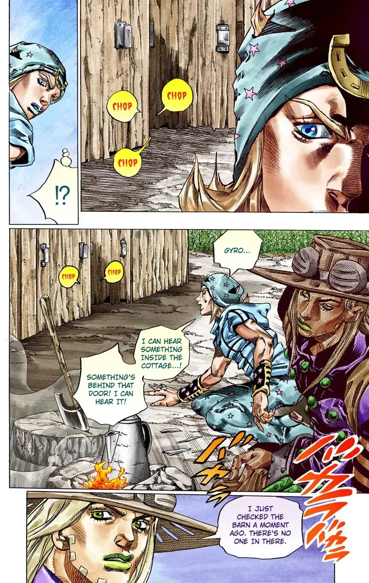 JoJo's Bizarre Adventure Steel Ball Run Colored Manga, chapter 41, page 14