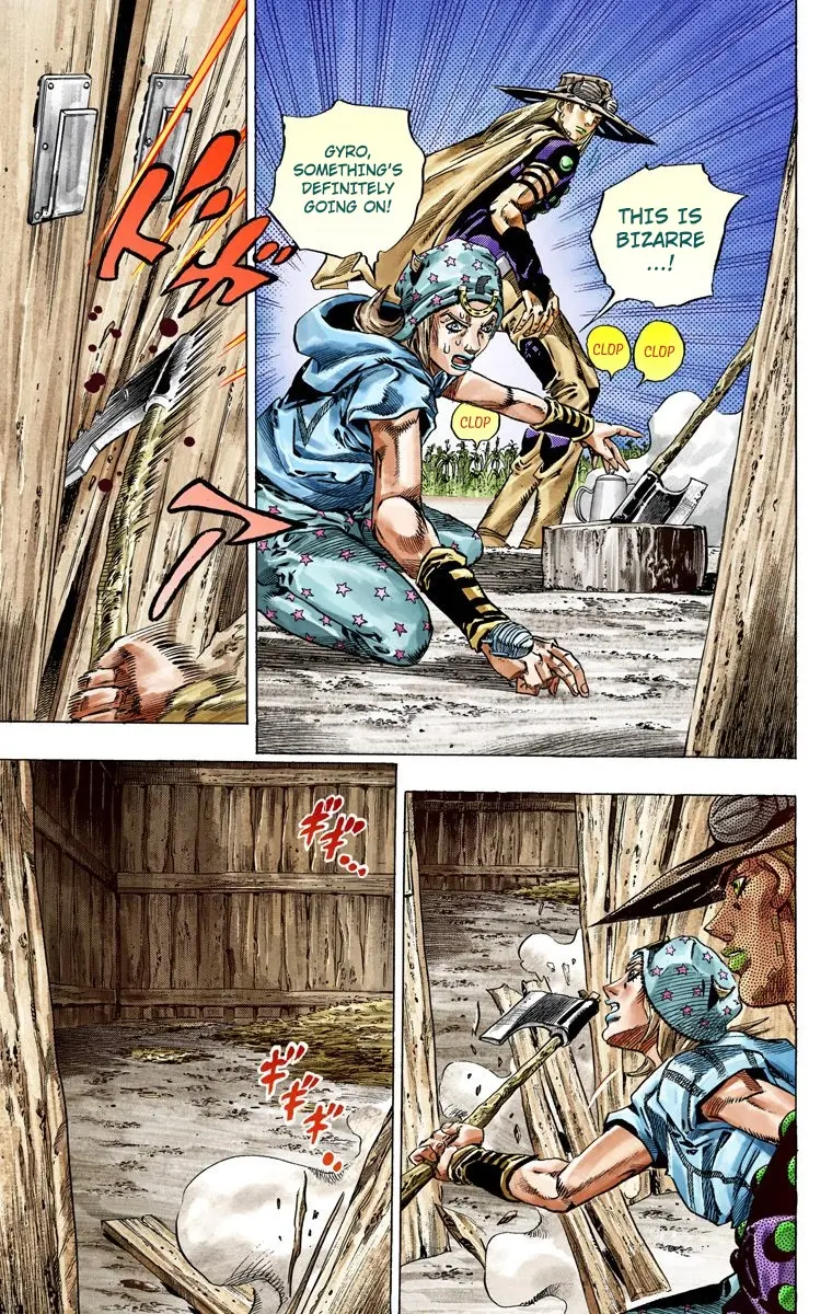 JoJo's Bizarre Adventure Steel Ball Run Colored Manga, chapter 41, page 15