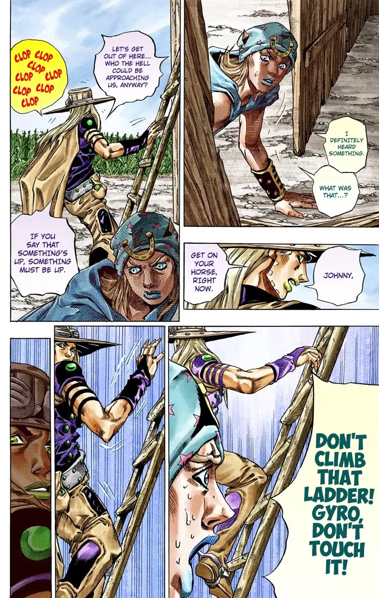 JoJo's Bizarre Adventure Steel Ball Run Colored Manga, chapter 41, page 16