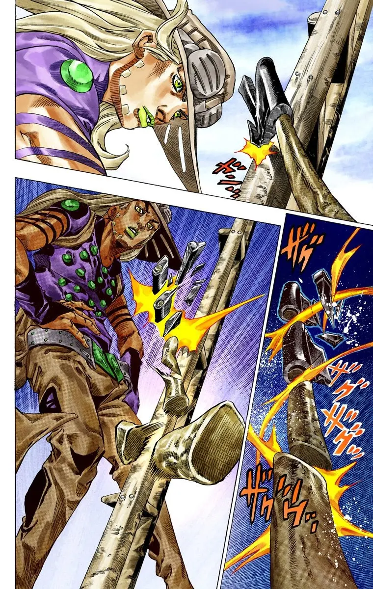 JoJo's Bizarre Adventure Steel Ball Run Colored Manga, chapter 41, page 18