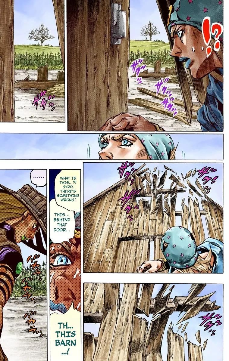 JoJo's Bizarre Adventure Steel Ball Run Colored Manga, chapter 41, page 21