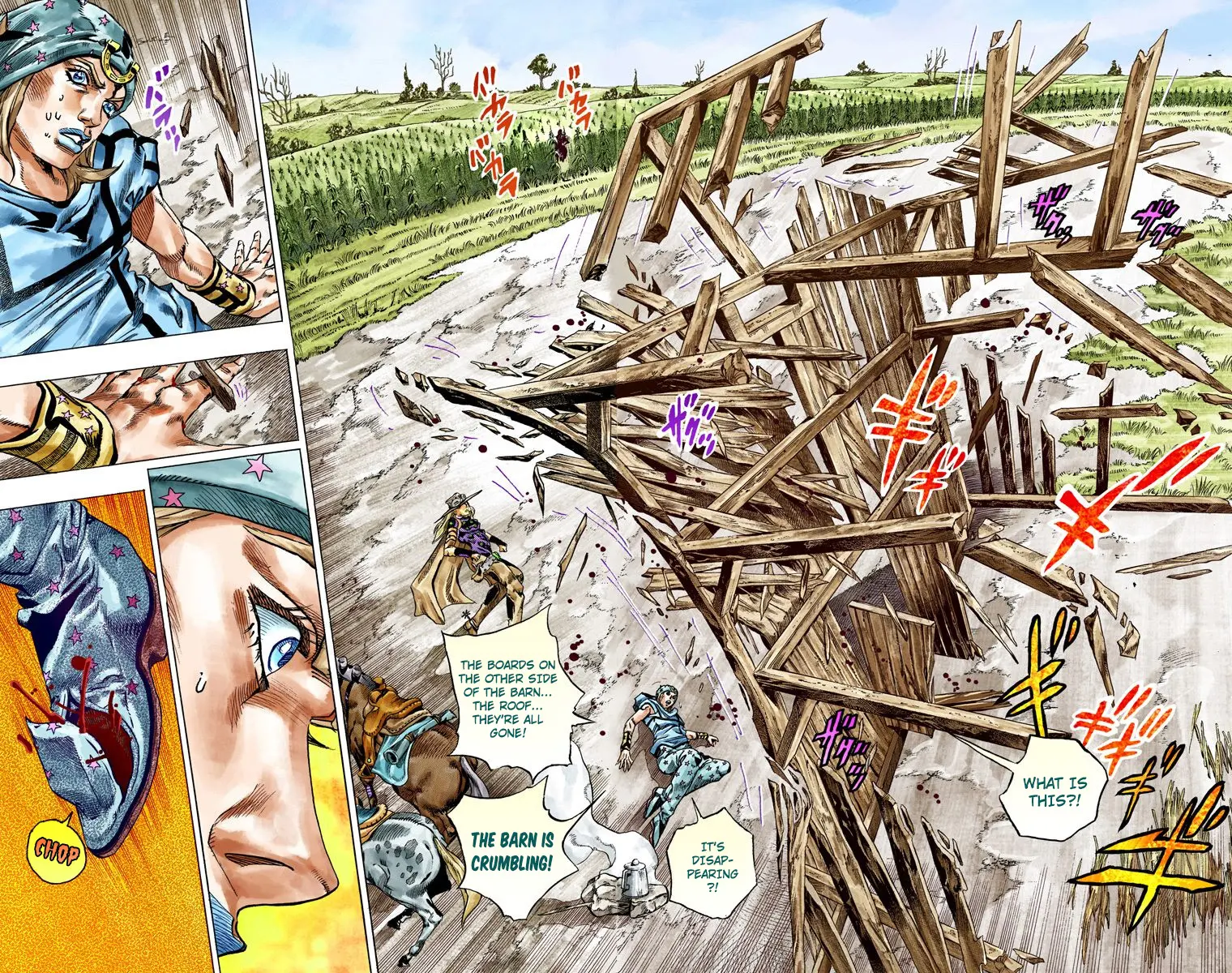 JoJo's Bizarre Adventure Steel Ball Run Colored Manga, chapter 41, page 22