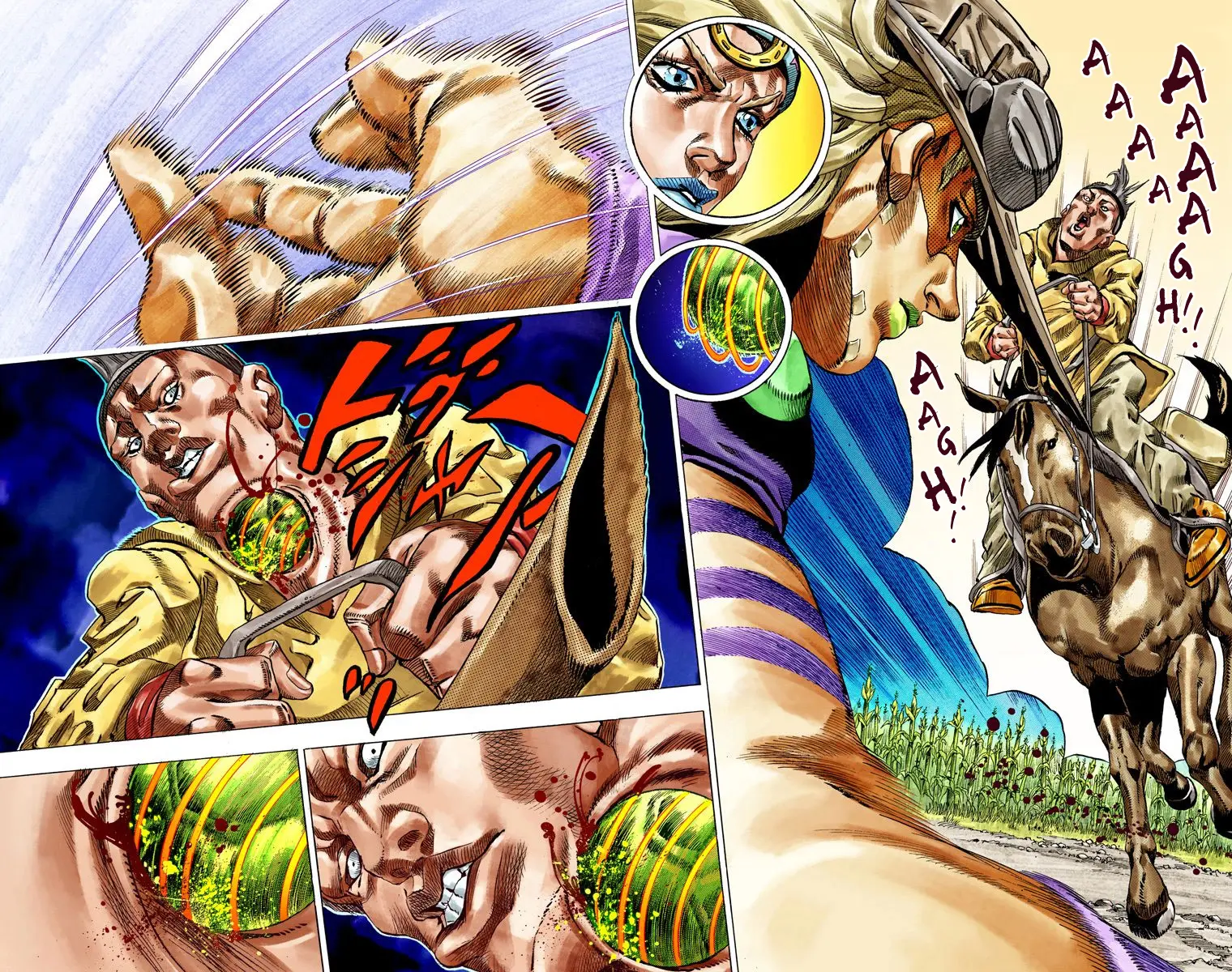 JoJo's Bizarre Adventure Steel Ball Run Colored Manga, chapter 41, page 26