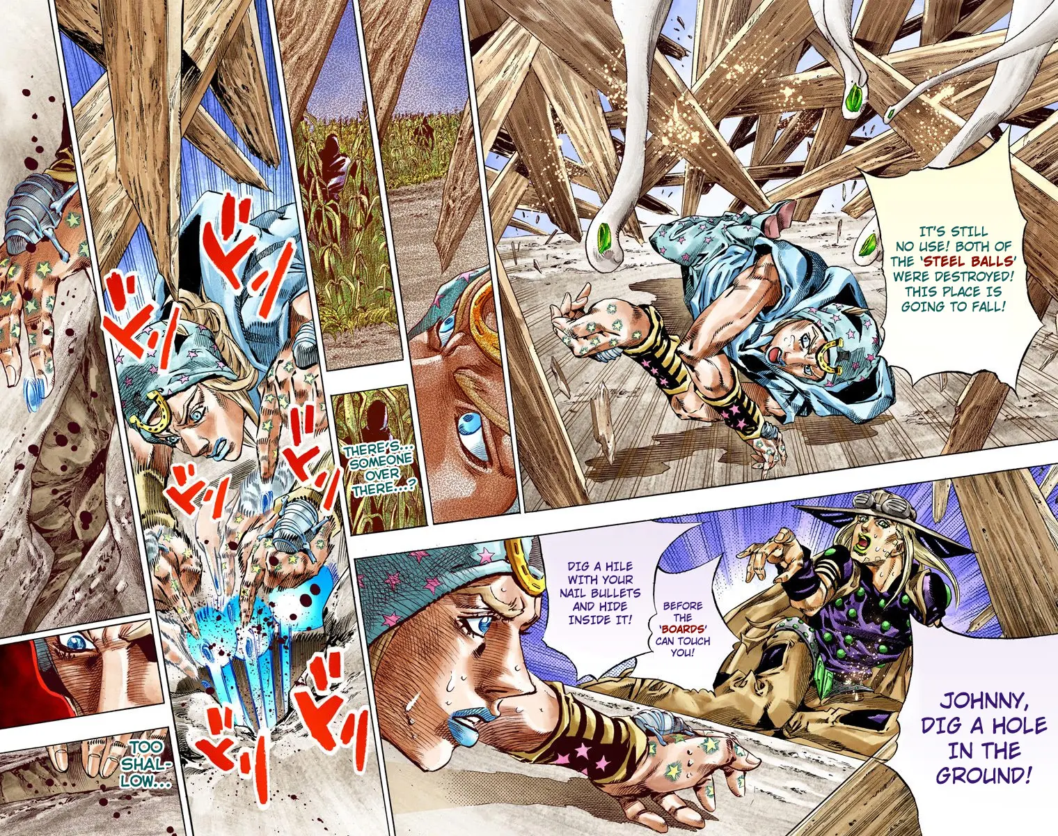 JoJo's Bizarre Adventure Steel Ball Run Colored Manga, chapter 41, page 30