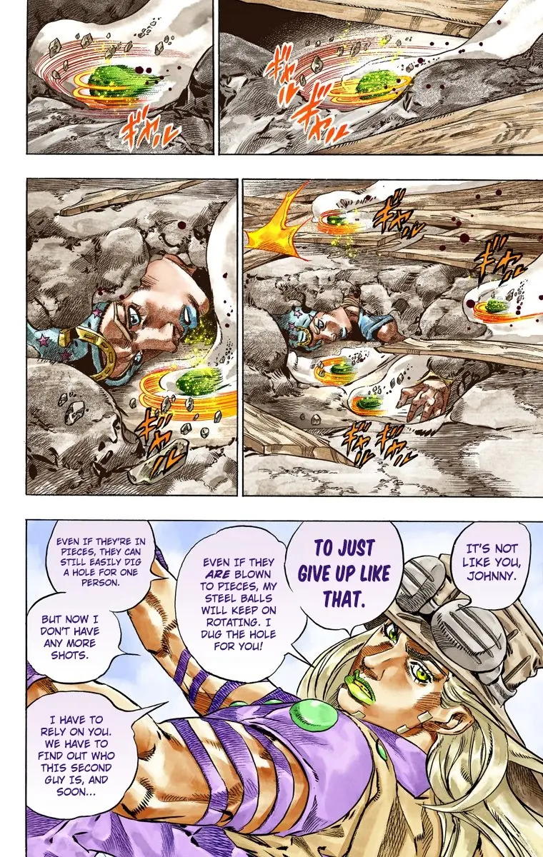 JoJo's Bizarre Adventure Steel Ball Run Colored Manga, chapter 41, page 34
