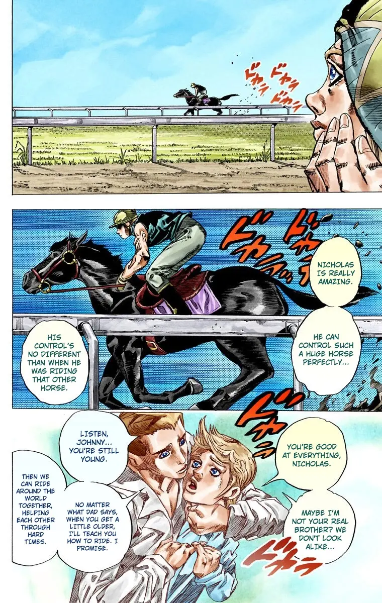 JoJo's Bizarre Adventure Steel Ball Run Colored Manga, chapter 42, page 14