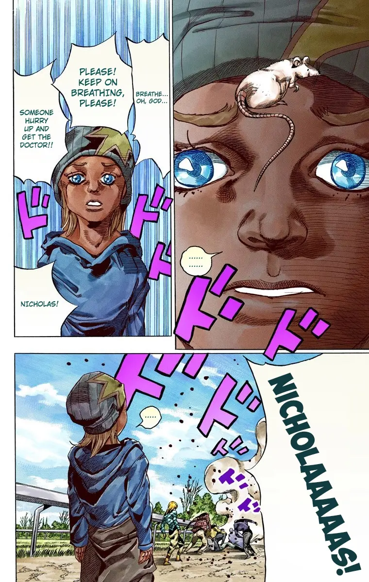 JoJo's Bizarre Adventure Steel Ball Run Colored Manga, chapter 42, page 17