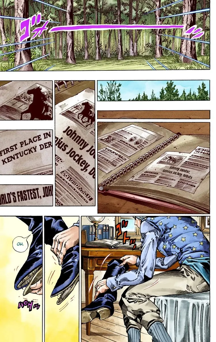 JoJo's Bizarre Adventure Steel Ball Run Colored Manga, chapter 42, page 18