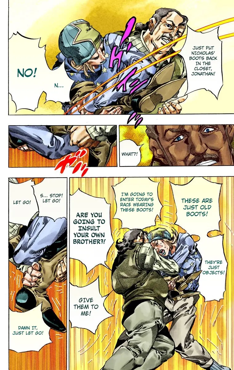 JoJo's Bizarre Adventure Steel Ball Run Colored Manga, chapter 42, page 23
