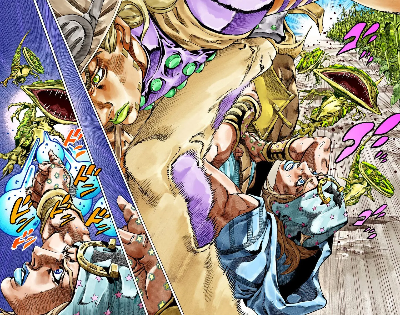 JoJo's Bizarre Adventure Steel Ball Run Colored Manga, chapter 42, page 30