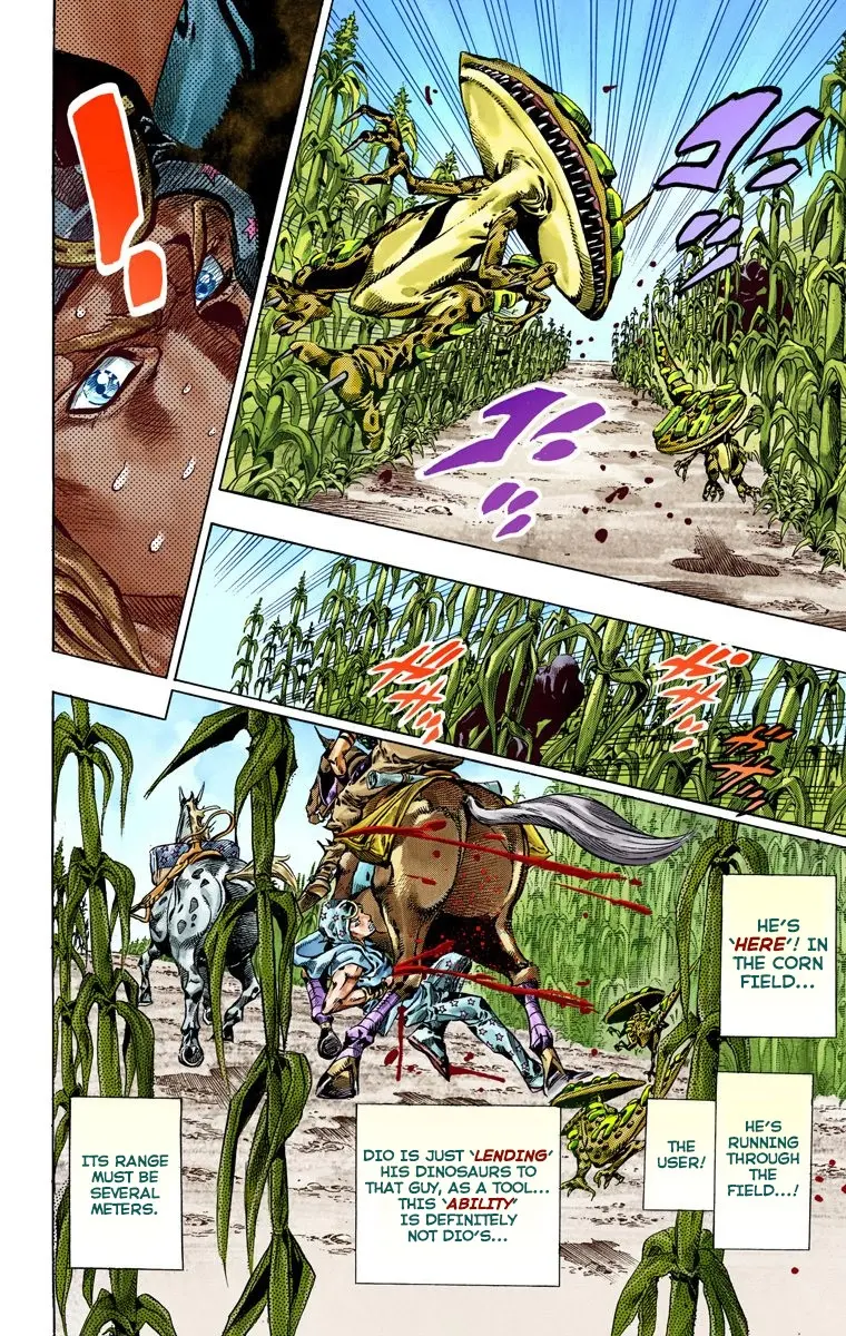 JoJo's Bizarre Adventure Steel Ball Run Colored Manga, chapter 42, page 33