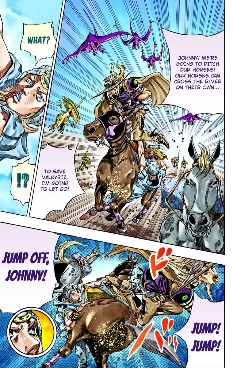 JoJo's Bizarre Adventure Steel Ball Run Colored Manga, chapter 42, page 37